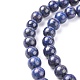 Filo di Perle lapis lazuli naturali  G-K311-14-2