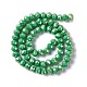 Chapelets de perles en verre électroplaqué GLAA-F001-8x6mm-MAB-2