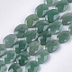 Natürlichen grünen Aventurin Perlen Stränge G-S354-12-1