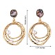 Abalone Shell Earrings Studs for Women JE974A-3