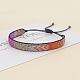 Freundschaftspfeile Loom Muster Miyuki Saatperlen Armbänder für Frauen BJEW-Z013-24E-5