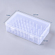 Прозрачные пластиковые коробки CON-WH0070-03-2