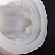 シリコーンローマンピラーキャンドルホルダー金型  樹脂石膏セメント鋳型  ホワイト  87x84mm DIY-A040-02-5
