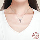 925 Sterling Silver Pendant Necklaces NJEW-FF0005-17AS-3