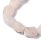 Chapelets de perles en quartz rose naturel G-F743-04J-4