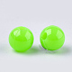 Perles plastiques opaques X-KY-T005-6mm-609-2