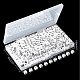 arricraft About 340 Pcs 7mm Acrylic Cube Beads OPDL-AR0001-01-7