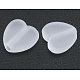 Smerigliato perline acriliche trasparenti X-PL572-1