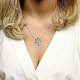 Shegrace rhodié 925 pendentif en argent sterling colliers JN756A-4