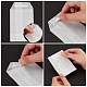 Nbeads 100pcs sacs en papier kraft rectangle ABAG-NB0001-53-3