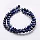 Chapelets de perles en lapis-lazuli naturel X-G-A163-07-10mm-2