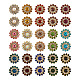 Yilisi 300pcs 15 botones de rhinestone con forma de flor de estilo RB-YS0001-02-2