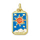 Подвески из эмали и сплава X-ENAM-D042-01D-1