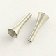Iron Spring Beads, Coil Beads, Platinum, 28x9mm, Hole: 3~8mm