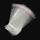 セロハンのOPP袋  長方形  透明  10x4.5cm  穴：8mm  一方的な厚さ：0.035mm  インナー対策：6x4.5のCM X-OPC-S014-07-1