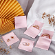 NBEADS 10 Pcs Pink Microfiber Jewelry Pouch ABAG-NB0001-71A-5