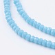 Chapelets de perles en verre imitation jade GLAA-G045-A07-3