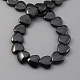 Chapelets de perles en hématite synthétique magnétique G-Q912-12mm-1