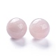 Perlas naturales de cuarzo rosa G-K416-02-2