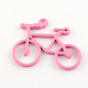 Lovely Bike/Bicycle Pendants for Necklace Making PALLOY-4758-05A-LF-1