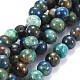 Natural Chrysocolla Beads Strands G-F630-01-B-1