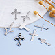 Fashewelry 160Pcs 8 Styles 201 & 304 Stainless Steel Pendants STAS-FW0001-18-4