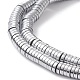 Electroplate Non-magnetic Synthetic Hematite Beads Strands X-G-J164A-4mm-04-4