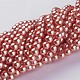 Glass Pearl Beads Strands HY-6D-B36-3