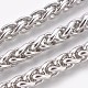 304 Stainless Steel Wheat Chain Bracelets BJEW-P235-08P-2