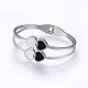304 Stainless Steel Bangles BJEW-L628-09-3