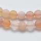 Chapelets de perles en agate naturelle du Botswana G-K240-05-3