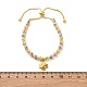 Браслеты из латуни BJEW-C090-02G-C-5