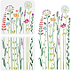 Benecreat 2 pz stencil di fiori di campo DIY-WH0172-1018-1