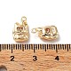 Rack Plating Brass Micro Pave Cubic Zirconia Pendants KK-K333-83G-3