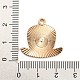 聖パトリックの日合金エナメルペンダント  ライトゴールド  帽子チャーム  レッド  22x23x1.5mm  穴：2mm ENAM-G222-01B-01-3