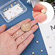 Beebeecraft 50Pcs/Box 18K Gold Plated Flat Round Spacer Beads 5x3mm Tiny Coin Disc Loose Beads for Bracelet Necklace Jewelry Making Hole: 1mm KK-BBC0002-58-3