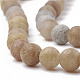 Chapelets de perles en quartz de rutile naturel G-T106-169-2
