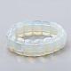 Bracelets élastiques en perles opalite BJEW-S137-23-1