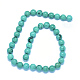 Chapelets de perles en howlite naturelle TURQ-P027-32-6mm-2