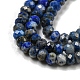 Filo di Perle lapis lazuli naturali  G-F460-06-3