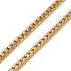 316 Halskette mit Ringanhänger aus chirurgischem Edelstahl NJEW-D059-01C-G-3