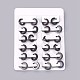 304 Stainless Steel Hoop Earrings EJEW-O087-09B-3