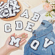 Alphabet Series Cloth Iron on/Sew on Patches PATC-FG0001-57-3
