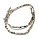Chapelets de perles en agate indienne naturelle G-B064-A29-3