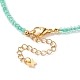 Star & Moon Pendant Necklaces Set for Teen Girl Women NJEW-JN03738-03-10