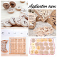 NBEADS 100 Pcs Wooden Round Pieces WOOD-NB0001-94-6