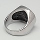 Unique Men's Wide 304 Stainless Steel Finger Rings RJEW-F006-032-3