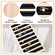 OLYCRAFT Bamboo Wooden Ring Display Tray 9 Slots Ring Earrings Trays Rectangle Bamboo Wood Jewelry Organizer with Black Leather Insert for Ring Earrings Jewelry Display 28.3x15 cm EDIS-WH0016-003-4