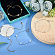 Unicraftale 4Pcs 2 Colors Acrylic Pearl Beaded Bracelets Set for Girl Women BJEW-UN0001-21-3