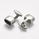 304 Stainless Steel T Bar Hook Clasps STAS-L188-64P-1